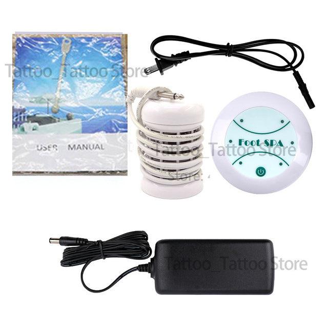 Foot Massage Ionic Detox Foot Bath Aqua Cell Spa Machine Ion Cleanse Ionic Foot Bath Massage Detox Foot Detox Arrays Aqua Spa - WMV LLC