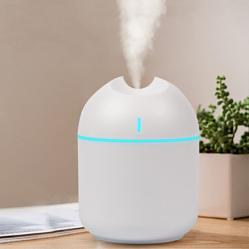 Kindream Mini Humidifier Ultrasonic Essential Oil Diffuser Home Bedroom Office LED Night Light USB Humidifier - WMV LLC